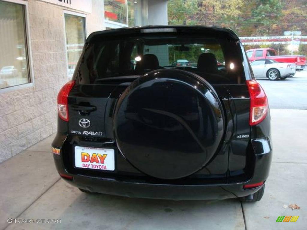 2008 RAV4 4WD - Black / Ash photo #3