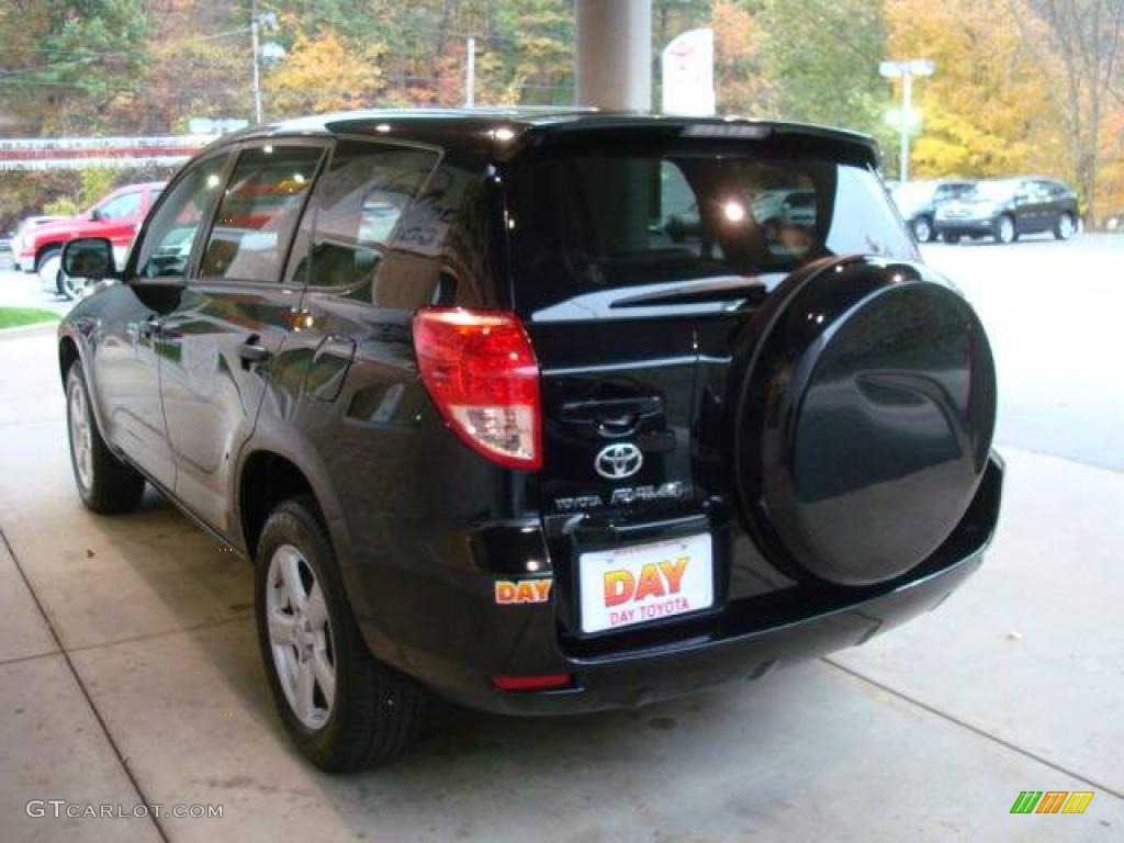 2008 RAV4 4WD - Black / Ash photo #4