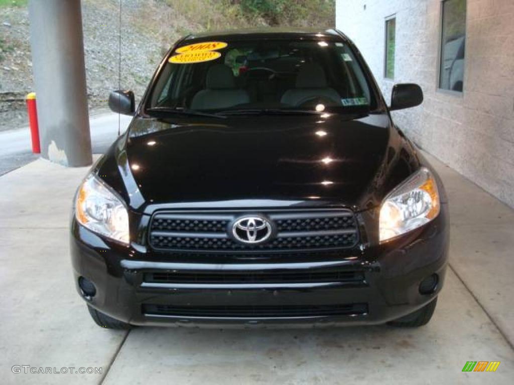 2008 RAV4 4WD - Black / Ash photo #6