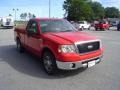 2007 Bright Red Ford F150 XLT Regular Cab  photo #3