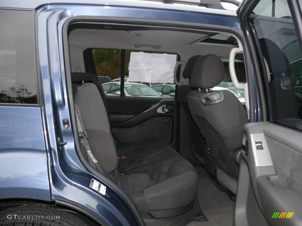 2006 Pathfinder SE 4x4 - Silverton Blue Pearl / Graphite photo #20