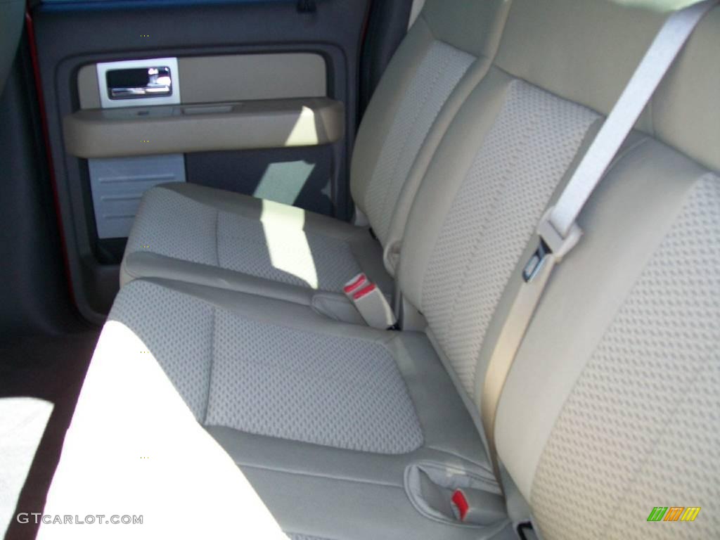 2010 F150 XLT SuperCrew - Red Candy Metallic / Tan photo #4