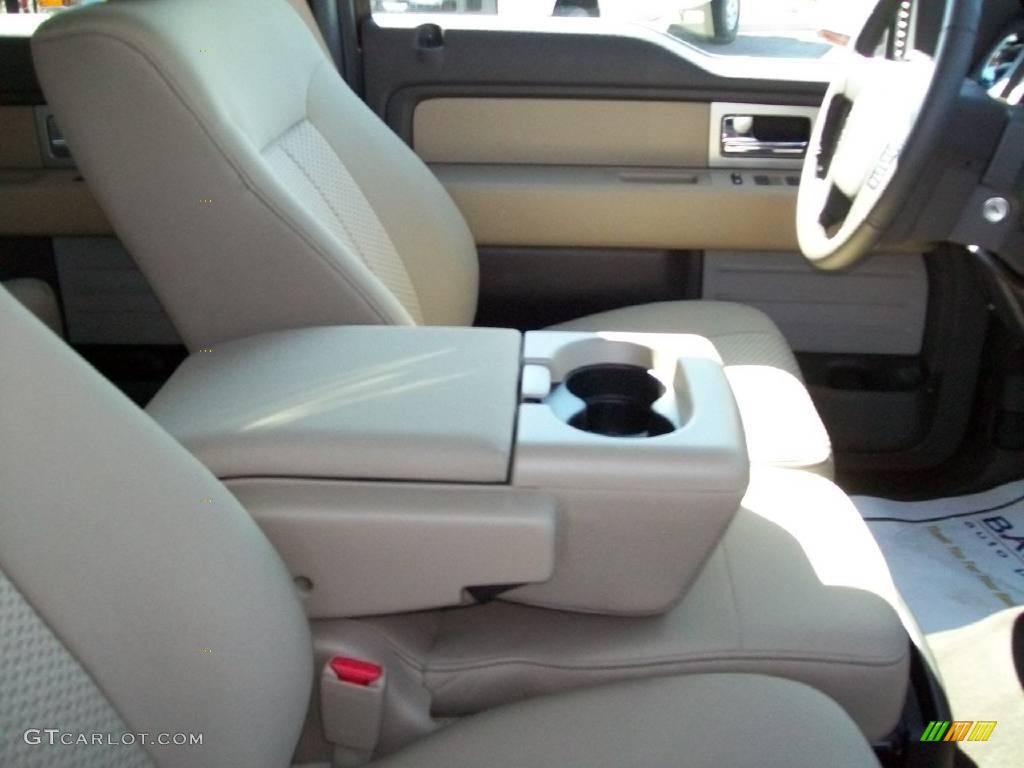 2010 F150 XLT SuperCrew - Red Candy Metallic / Tan photo #6