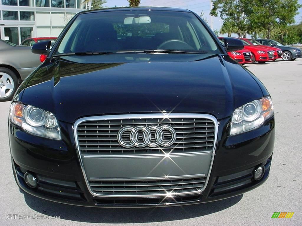 2007 A4 3.2 Sedan - Brilliant Black / Ebony photo #8