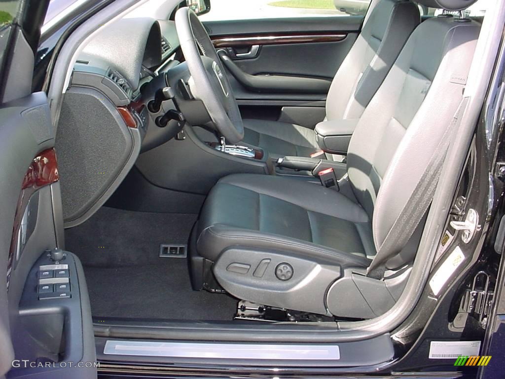 2007 A4 3.2 Sedan - Brilliant Black / Ebony photo #9