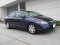 2008 Royal Blue Pearl Honda Civic LX Sedan  photo #1