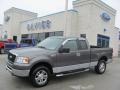 2006 Dark Shadow Grey Metallic Ford F150 XLT SuperCab 4x4  photo #1