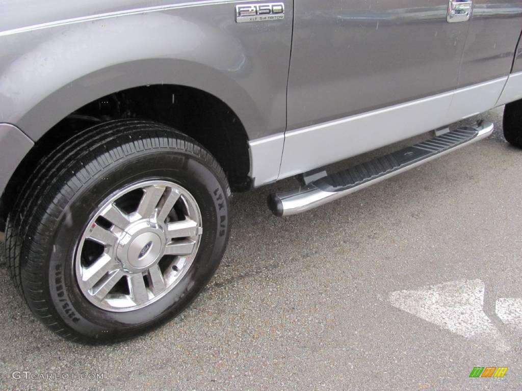 2006 F150 XLT SuperCab 4x4 - Dark Shadow Grey Metallic / Medium/Dark Flint photo #3