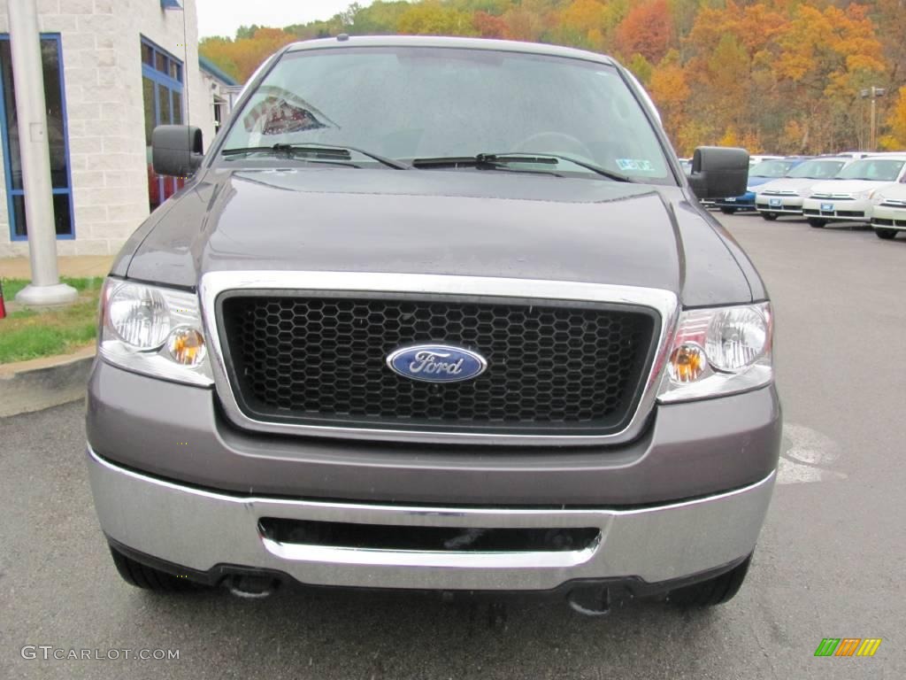 2006 F150 XLT SuperCab 4x4 - Dark Shadow Grey Metallic / Medium/Dark Flint photo #4