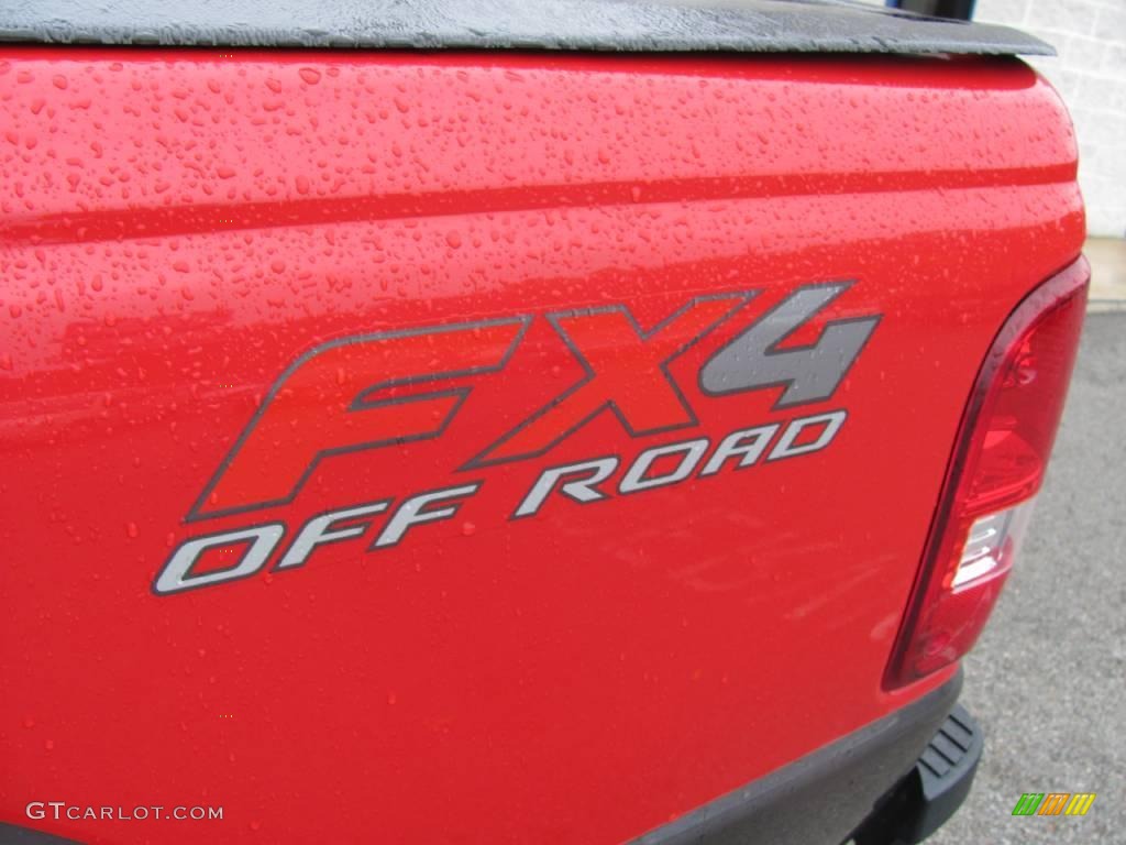 2006 Ranger FX4 SuperCab 4x4 - Torch Red / Medium Dark Flint photo #3