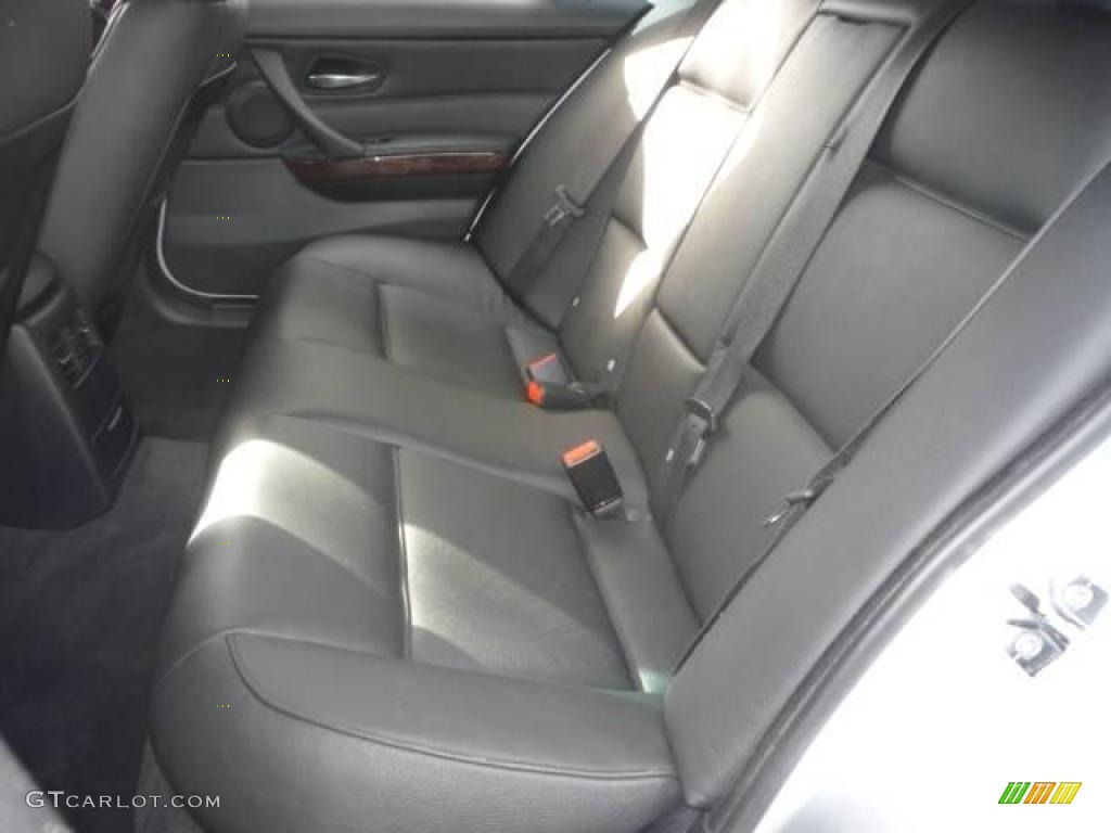 2007 3 Series 335i Sedan - Titanium Silver Metallic / Black photo #9