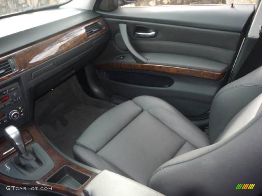 2007 3 Series 335i Sedan - Titanium Silver Metallic / Black photo #21