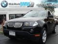 2007 Jet Black BMW X3 3.0si  photo #1