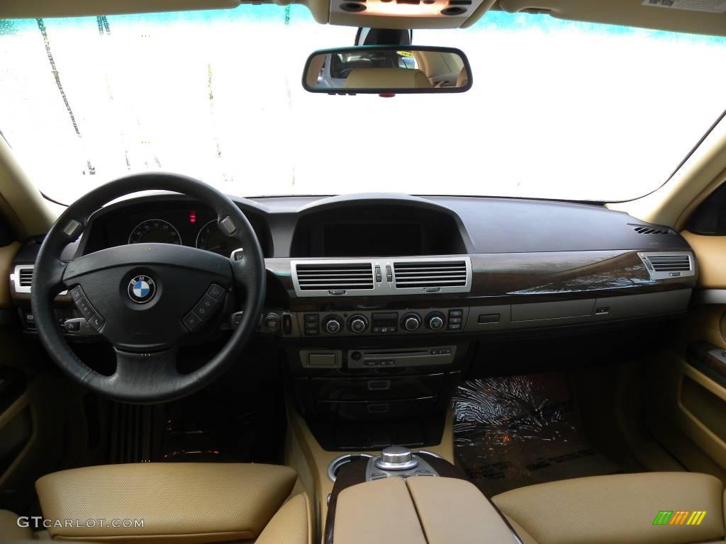 2007 7 Series 750i Sedan - Alpine White / Rust Brown photo #3