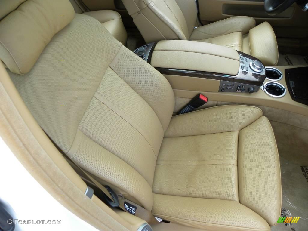 2007 7 Series 750i Sedan - Alpine White / Rust Brown photo #9