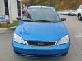 2007 Aqua Blue Metallic Ford Focus ZX4 SE Sedan  photo #3