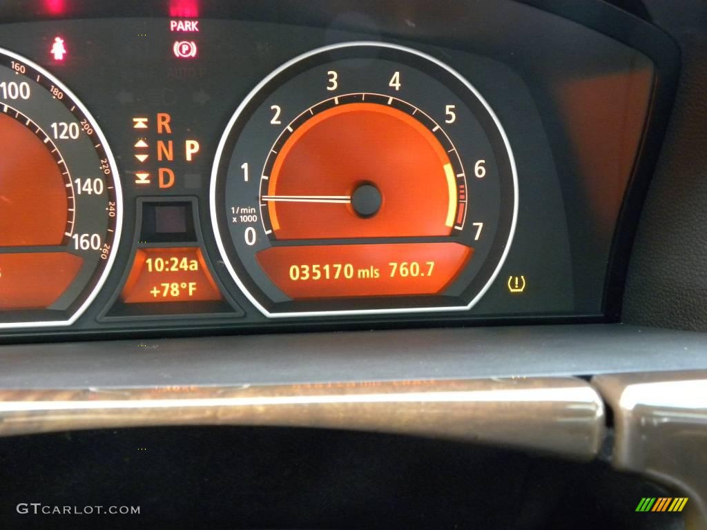 2007 7 Series 750i Sedan - Alpine White / Rust Brown photo #23