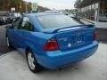 2007 Aqua Blue Metallic Ford Focus ZX4 SES Sedan  photo #2