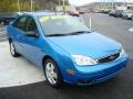 2007 Aqua Blue Metallic Ford Focus ZX4 SES Sedan  photo #6