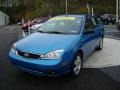 2007 Aqua Blue Metallic Ford Focus ZX4 SES Sedan  photo #8