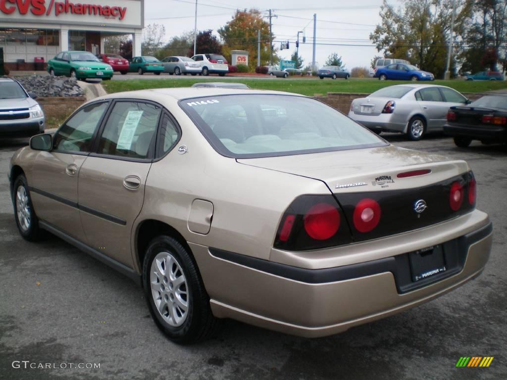 2004 Impala  - Sandstone Metallic / Neutral Beige photo #7