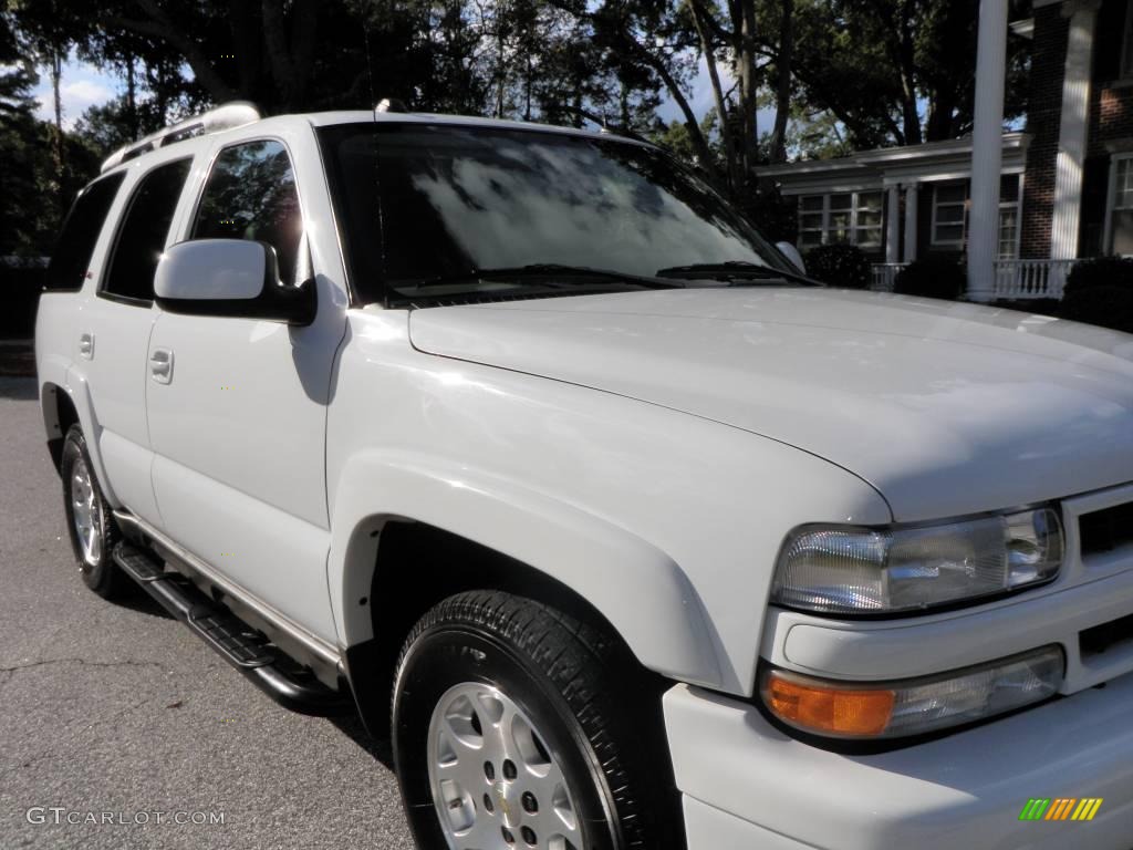 2005 Tahoe Z71 4x4 - Summit White / Tan/Neutral photo #11