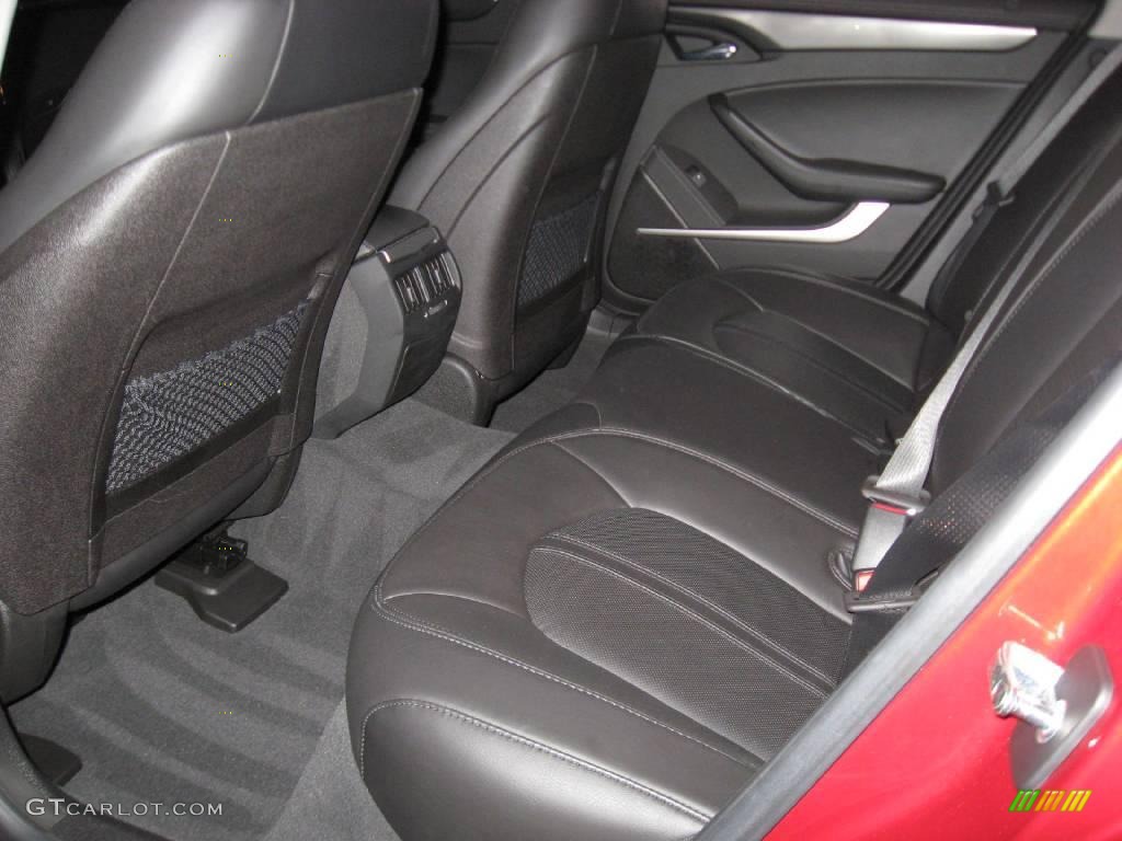 2009 CTS 4 AWD Sedan - Crystal Red / Ebony photo #25