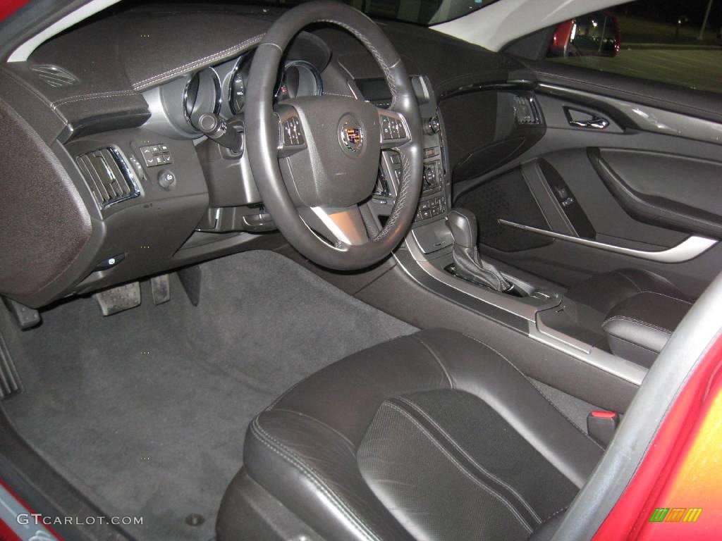 2009 CTS 4 AWD Sedan - Crystal Red / Ebony photo #33