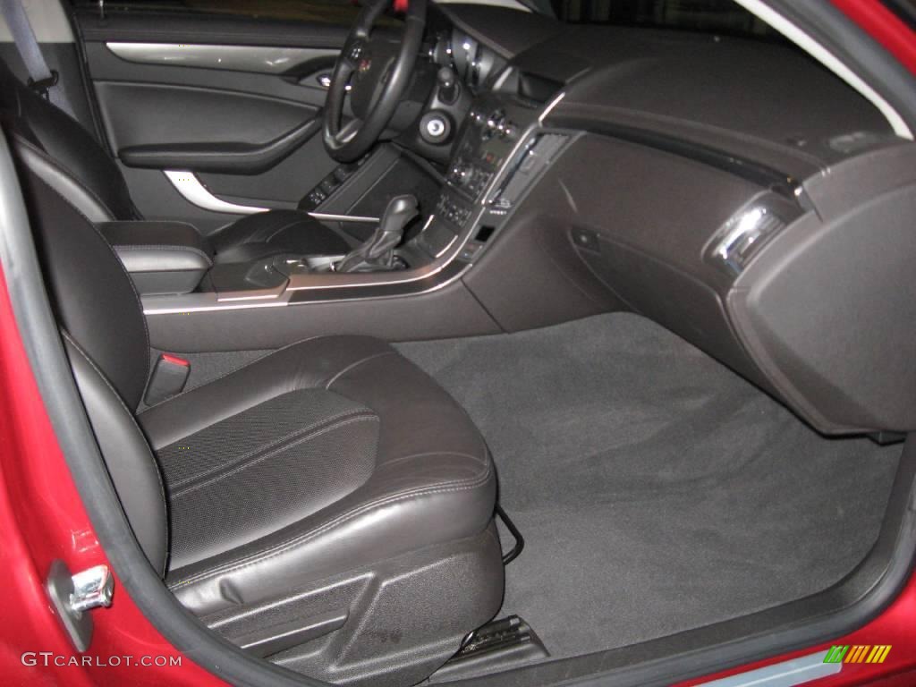 2009 CTS 4 AWD Sedan - Crystal Red / Ebony photo #48