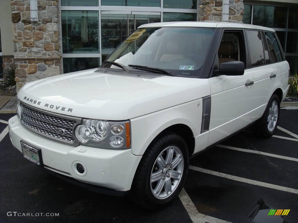 2006 Range Rover HSE - Chawton White / Sand/Jet photo #2