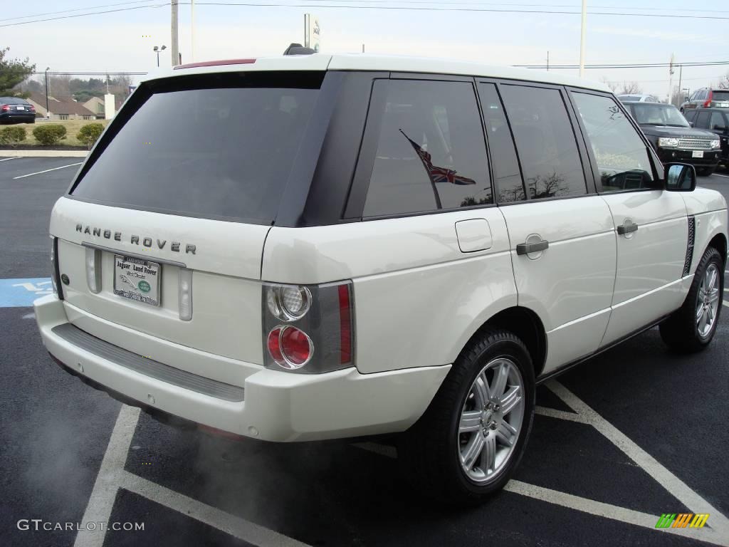 2006 Range Rover HSE - Chawton White / Sand/Jet photo #7