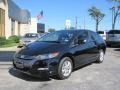 2010 Crystal Black Pearl Honda Insight Hybrid EX  photo #3