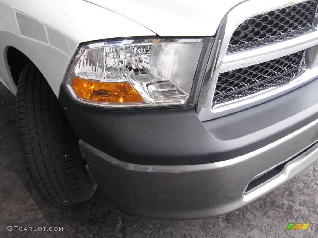 2010 Ram 1500 ST Regular Cab - Stone White / Dark Slate/Medium Graystone photo #5