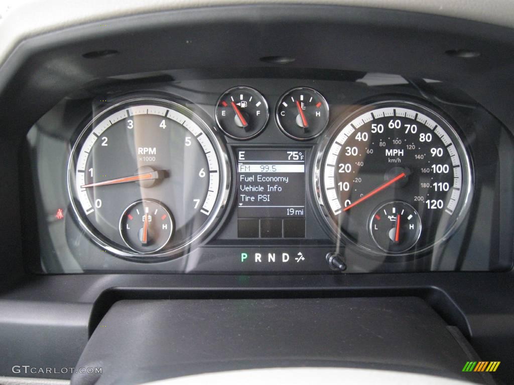 2010 Ram 1500 SLT Regular Cab - Inferno Red Crystal Pearl / Dark Slate/Medium Graystone photo #22