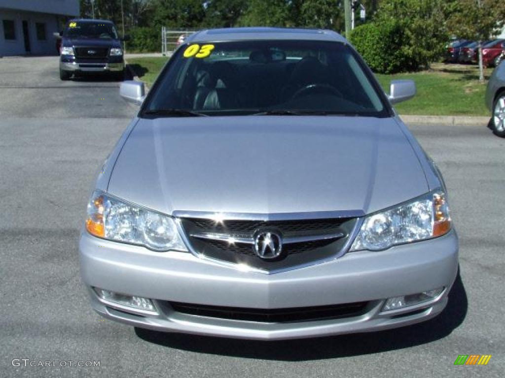 2003 TL 3.2 Type S - Satin Silver Metallic / Ebony photo #2