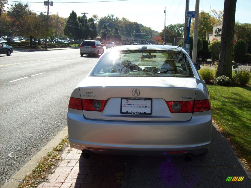 2008 TSX Sedan - Alabaster Silver Metallic / Ebony photo #6