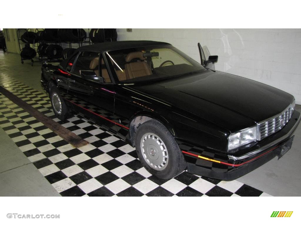 1988 Allante Convertible - Black / Tan photo #28