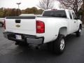 Summit White - Silverado 3500HD Work Truck Extended Cab Dually Photo No. 4