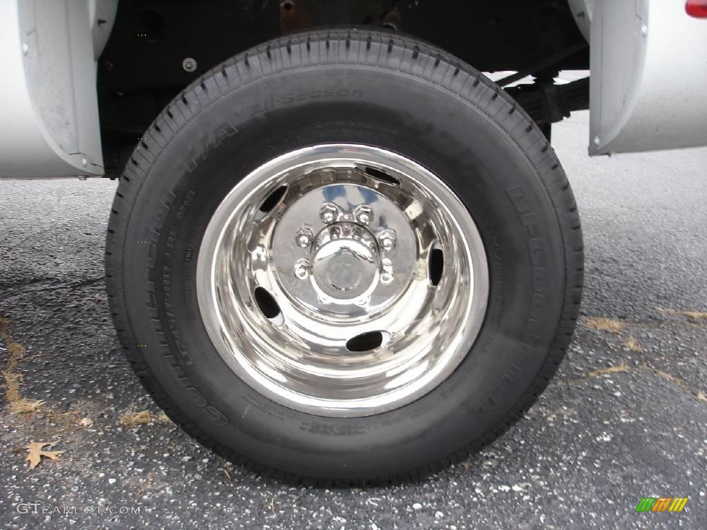 2008 Silverado 3500HD Work Truck Extended Cab Dually - Summit White / Light Titanium/Ebony photo #6