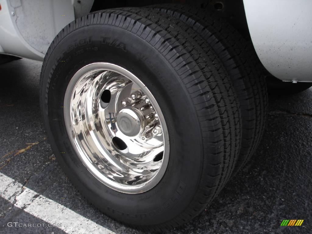 2008 Silverado 3500HD Work Truck Extended Cab Dually - Summit White / Light Titanium/Ebony photo #15