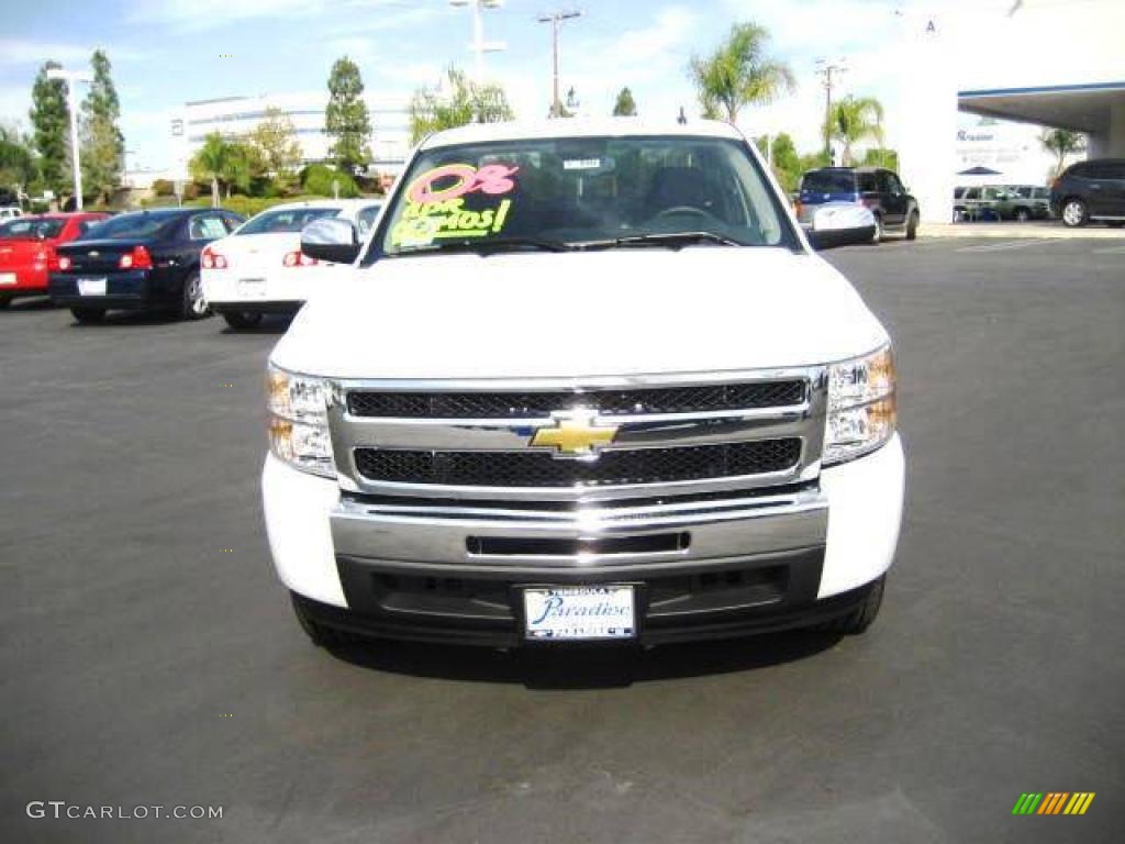 2009 Silverado 1500 LT Crew Cab - Summit White / Ebony photo #2