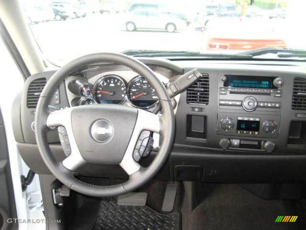 2009 Silverado 1500 LT Crew Cab - Summit White / Ebony photo #19