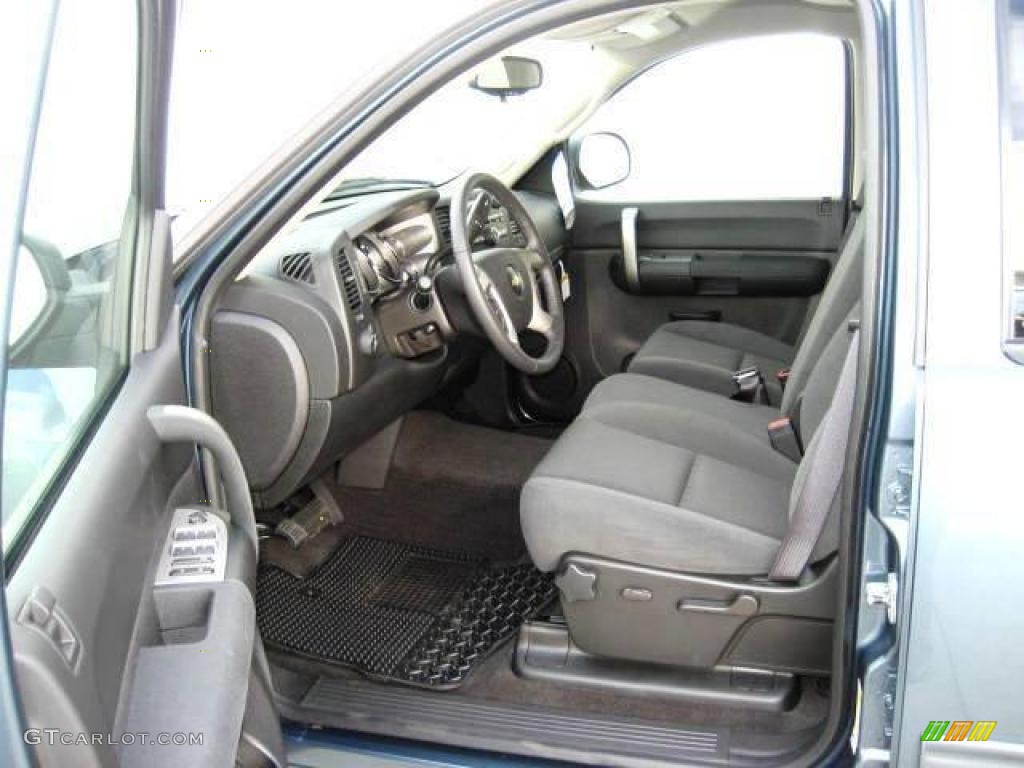 2009 Silverado 1500 LT Crew Cab - Blue Granite Metallic / Ebony photo #14