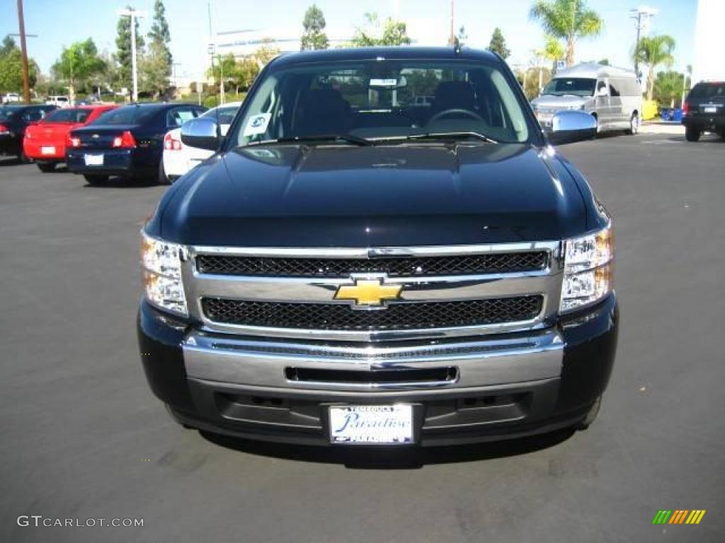 2009 Silverado 1500 LT Crew Cab - Black / Ebony photo #2