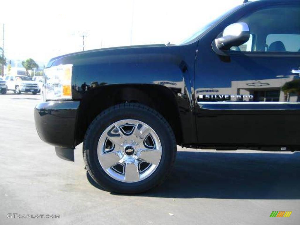 2009 Silverado 1500 LT Crew Cab - Black / Ebony photo #21