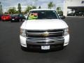 2009 Summit White Chevrolet Silverado 1500 LT Crew Cab  photo #2