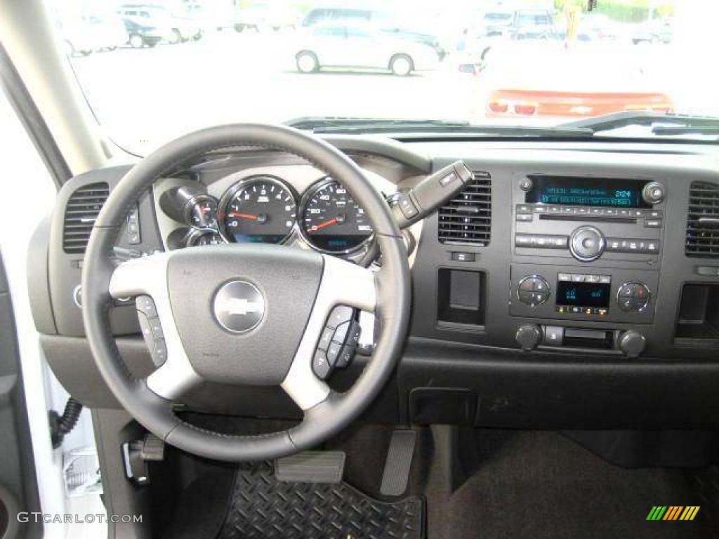 2009 Silverado 1500 LT Crew Cab - Blue Granite Metallic / Ebony photo #17