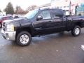 2009 Black Granite Metallic Chevrolet Silverado 2500HD LTZ Crew Cab 4x4  photo #4