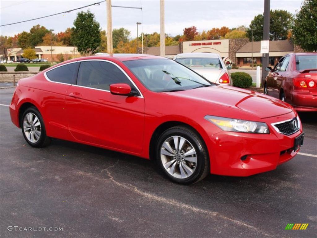 San Marino Red 2008 Honda Accord EX Coupe Exterior Photo #20378325 ...