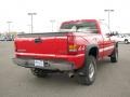 2002 Fire Red GMC Sierra 2500HD SLE Extended Cab 4x4  photo #5
